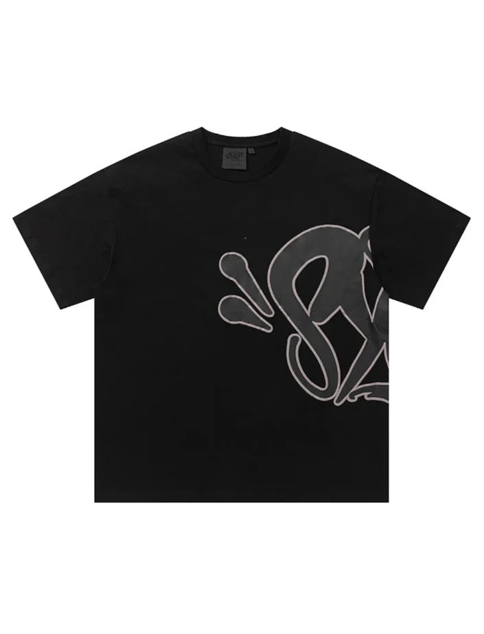 Ensemble court "Graffiti" noir