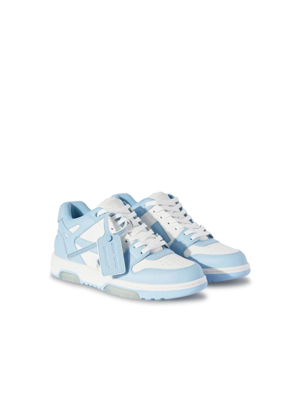 Sneakers "Off" bleu bébé/blanc