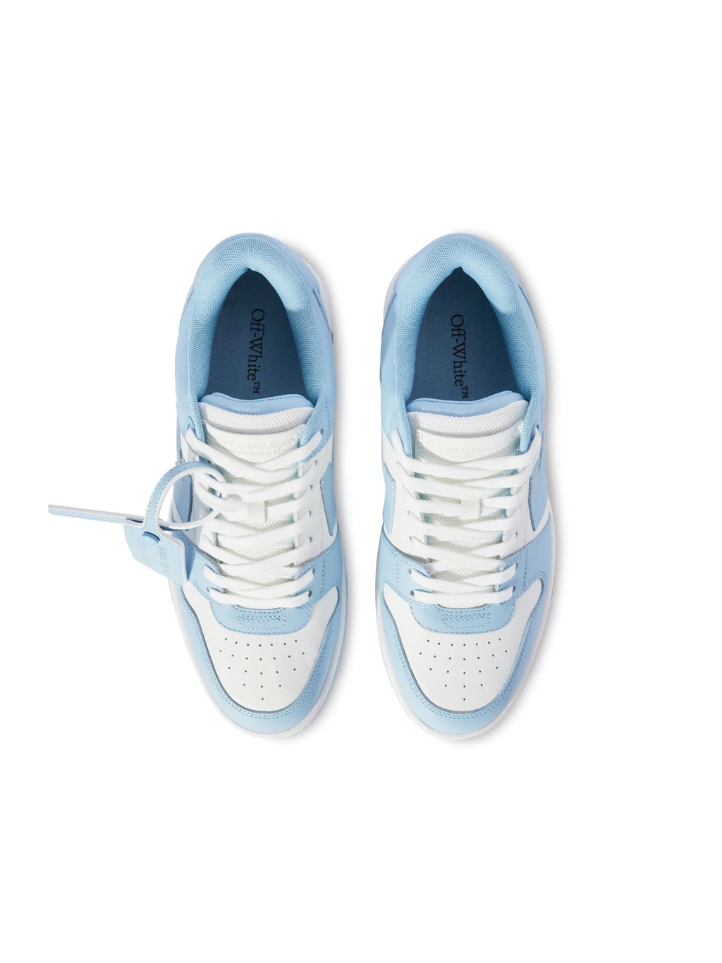 Sneakers "Off" bleu bébé/blanc