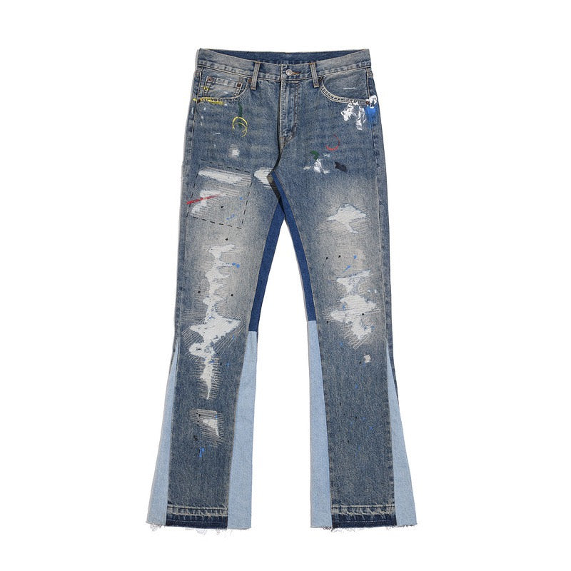 Denim évasé "Wavy"