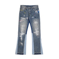 Denim évasé "Wavy"