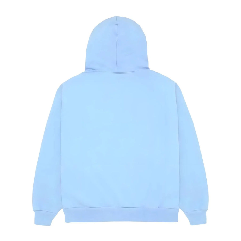 Sweat à capuche "Sp5der" bleu clair