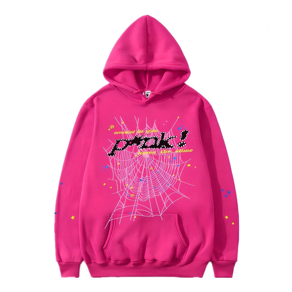 "Sp5der" Hoodie Rose