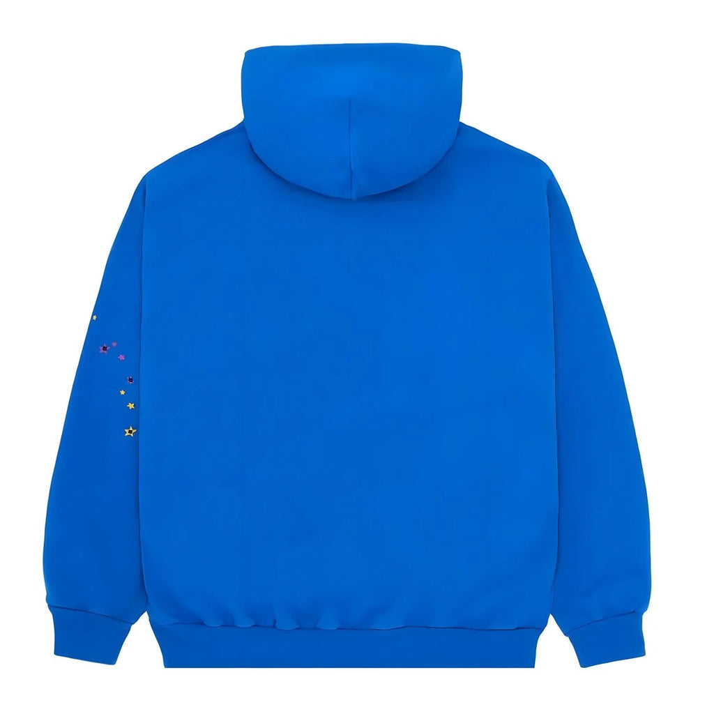 Hoodie "Sp5der" bleu