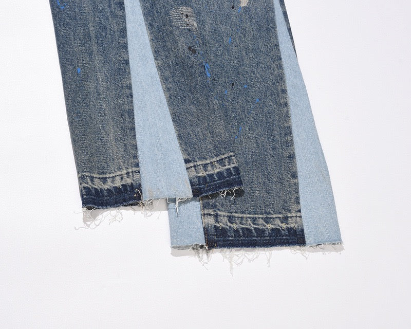 Denim évasé "Wavy"
