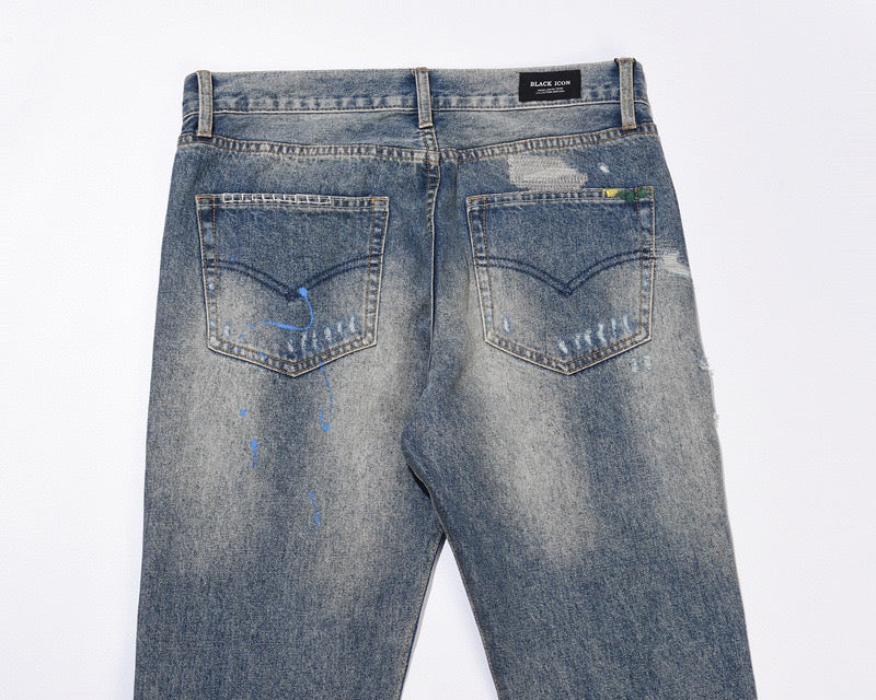Denim évasé "Wavy"