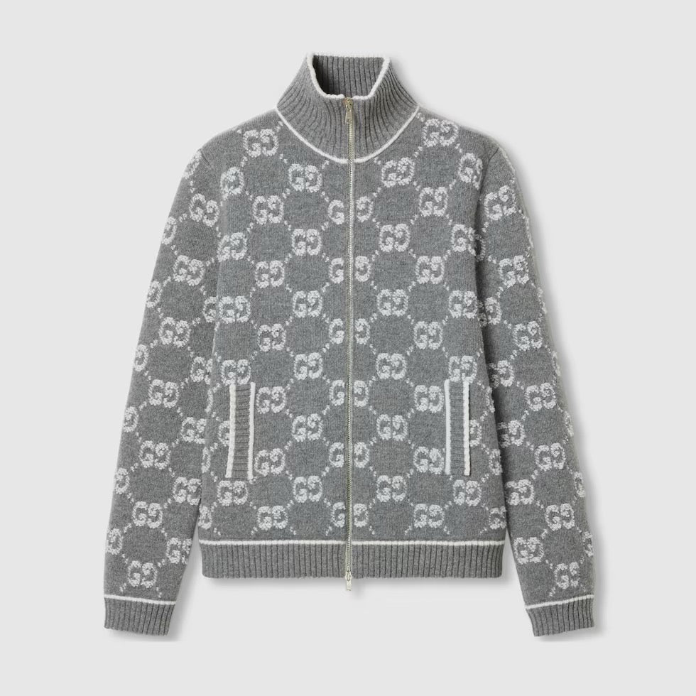 GG zip-up jacket