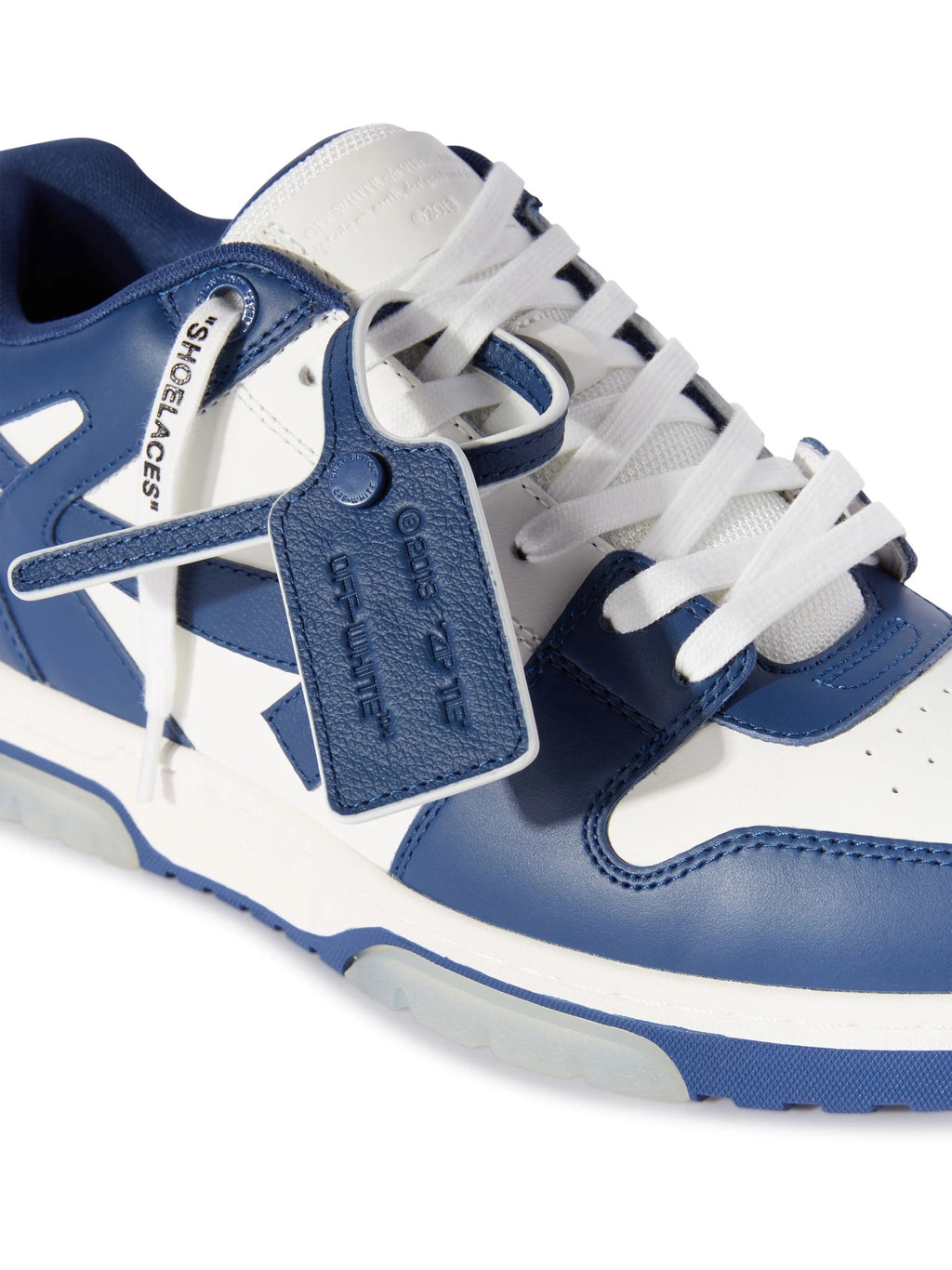 Baskets "Off" Bleu/Blanc