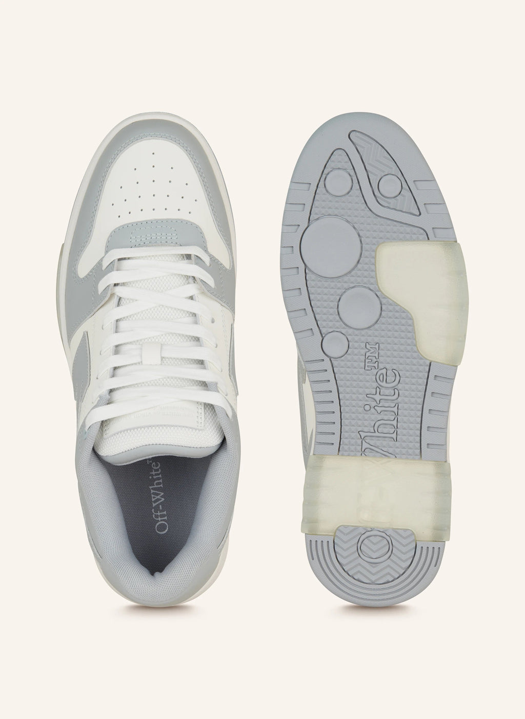 Sneaker "Off" gris/blanc
