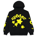 "Sp5der" Hoodie Noir/Jaune