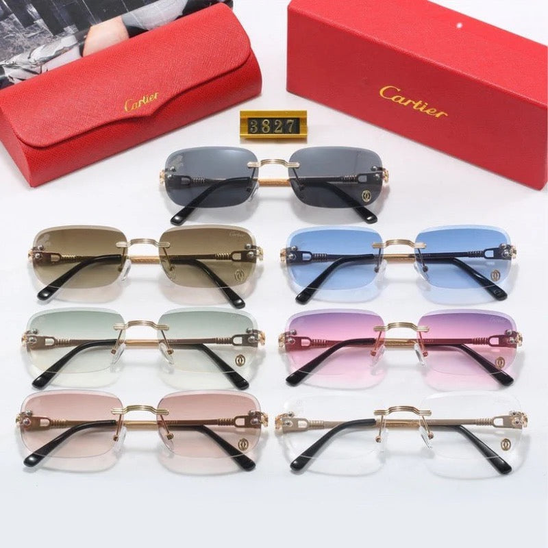 "C-shaped" sunglasses
