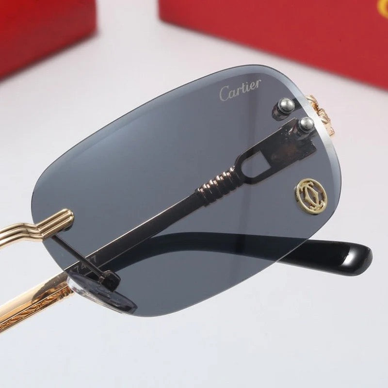 "C-shaped" sunglasses