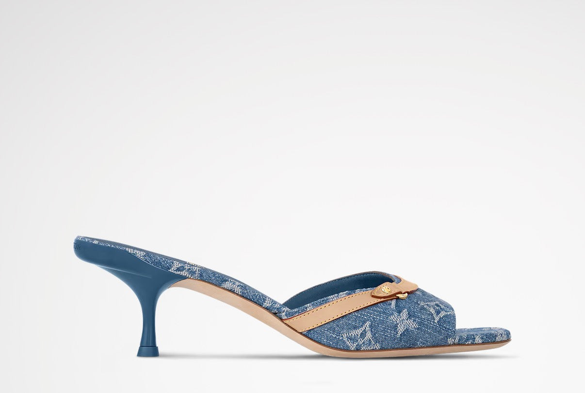 LV DENIM SANDALS