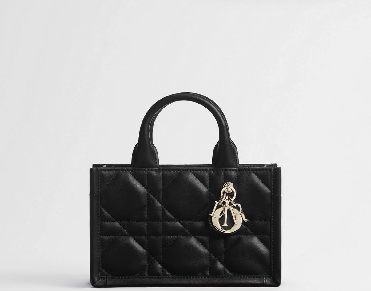 CD Small Book Tote black