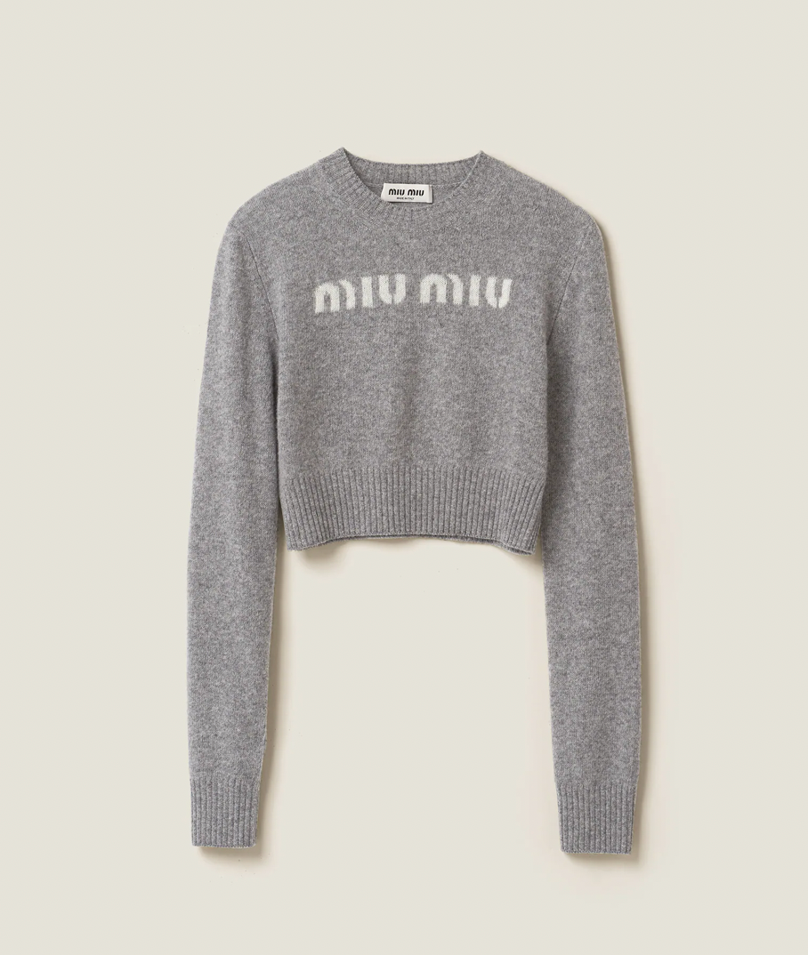 MM KNITTED SWEATER GREY