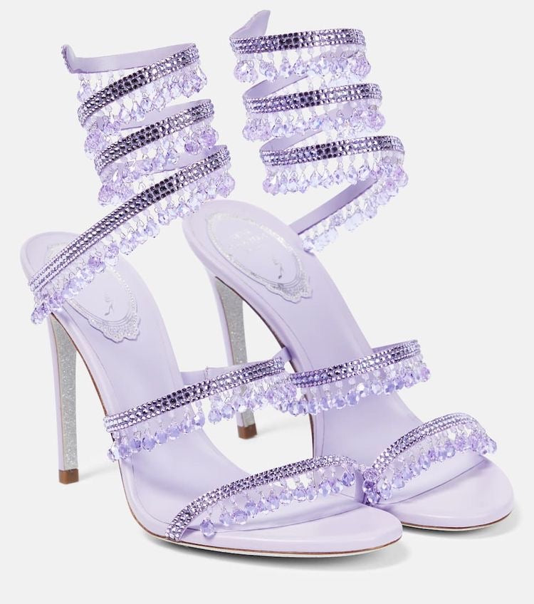 PURPLE HEELS