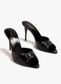 SANDALES À TALONS SL LOGO